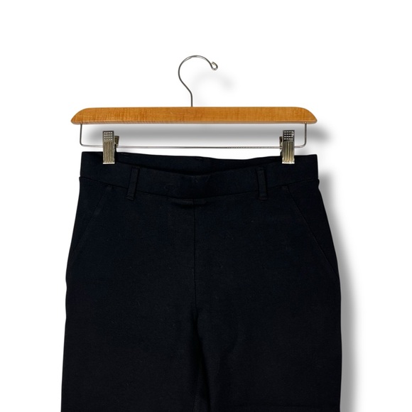 Quince Ultra Stretch Ponte Straight Leg Pants Trousers Women Size XS Black New - Picture 10 of 16